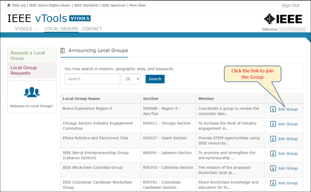 Local Groups Overview IEEE VTools Knowledgebase