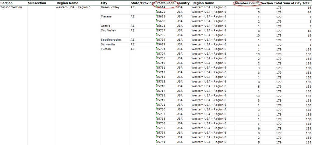 Creating a Map of Member Locations by Zip Code – IEEE Knowledgebase